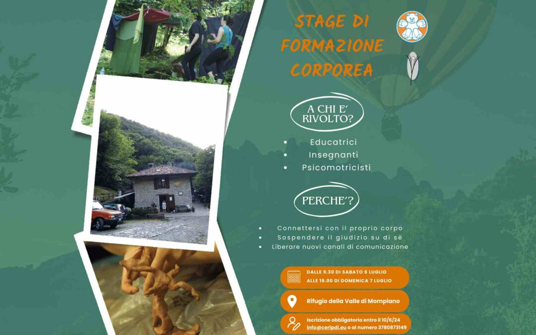 Stage di formazione corporea 6 e 7 Luglio