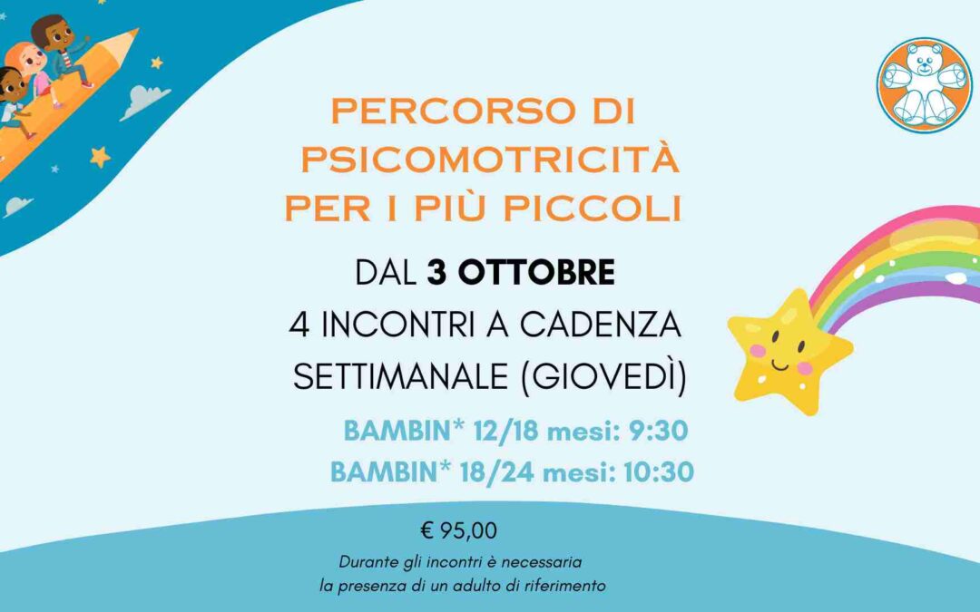 Percorso di Psicomotricità per i più piccoli (12-24 mesi)