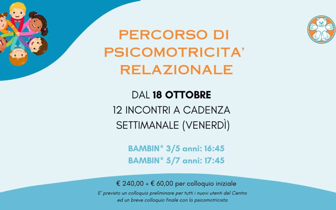 Percorso di Psicomotricità relazionale (3-7 anni)