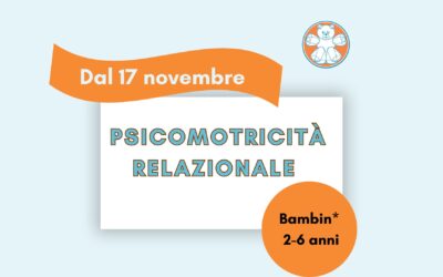 Percorso di Psicomotricità relazionale (2-6 anni) – dal 17/11/25