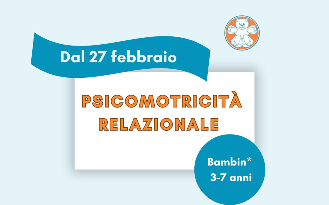 Percorso di Psicomotricità relazionale (3-7 anni) – dal 27/02/2026