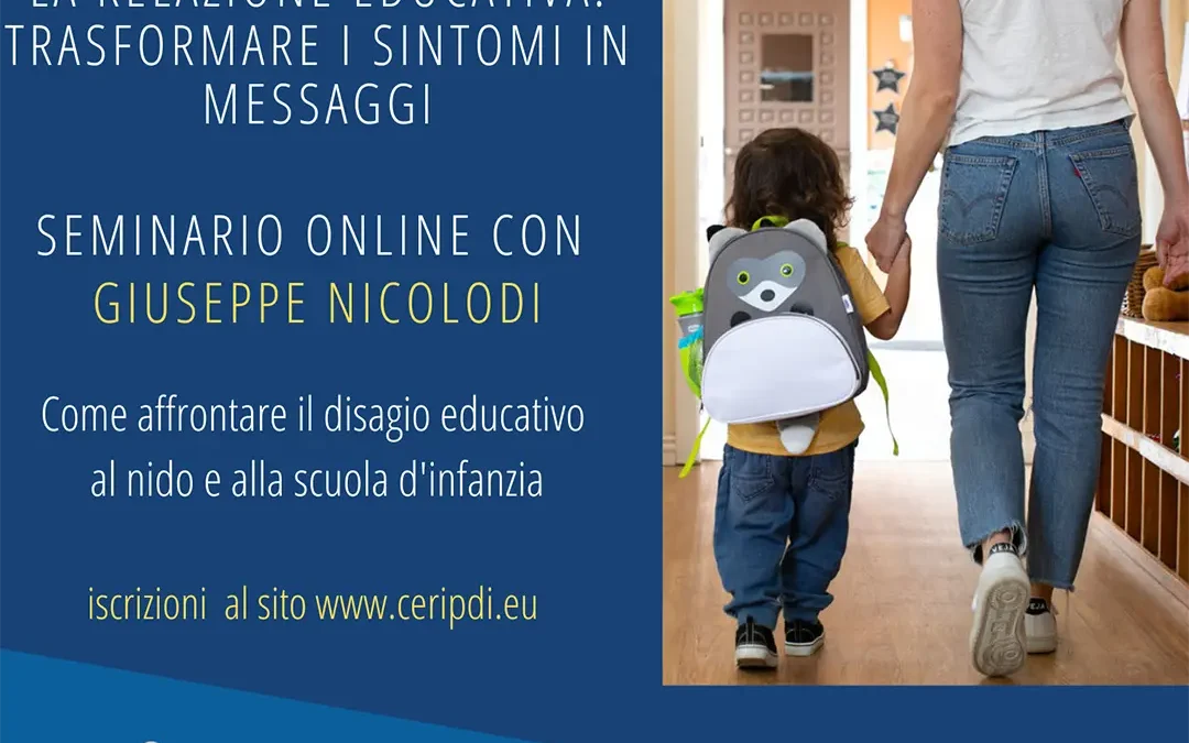 SEMINARIO ONLINE con Dott. Giuseppe Nicolodi
