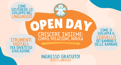 OPEN DAY Crescere insieme: corpo, relazione, parola – Sabato 14 Novembre 2026
